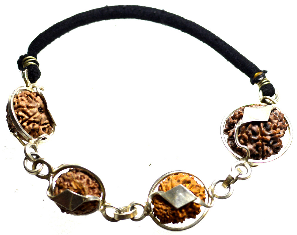 5 Mukhi Rudraksha Bracelet 12 beads